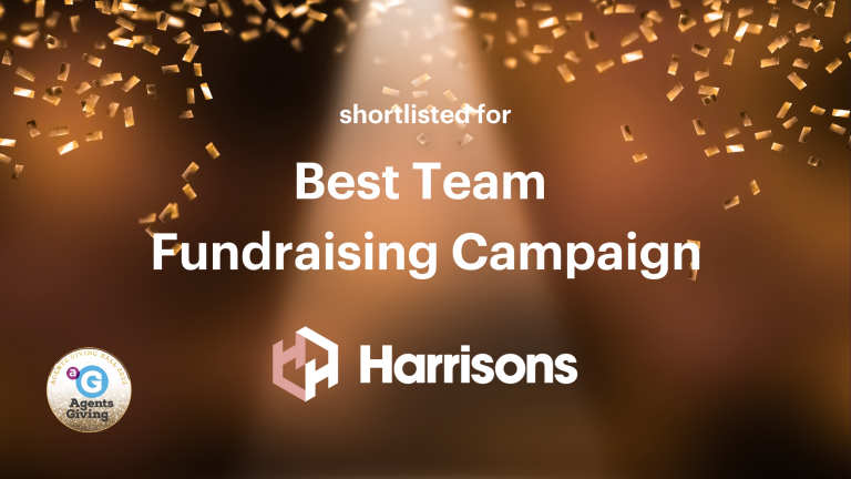 Harrisons shortlisted for Agents Giving charity award