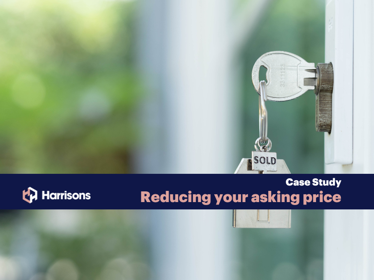 Case Study: Reducing your asking price